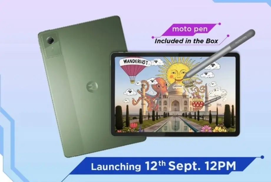 Moto Pad 60 Neo launch with MediaTek Dimensity 6300, 5G support, Dolby Atmos speakers, 7,040mAh battery with 68W fast charging,